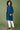 Jacket Design Teal Blue Kurta Pajama Set Vesham Retails