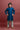 Blue Solid Kurta With Pajama Set for Kids Vesham Retails