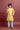 Yellow Embellished Kurta with Pajama Set for Boys Vesham Retails