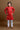 Red Embroidred Kurta With Pajama Set for Boys Vesham Retails