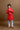 Red Embroidred Kurta With Pajama Set for Boys Vesham Retails