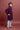 Burgundy Embroidred Kurta With Pajama Set for Boys Vesham Retails