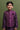 Purple Kurta Pajama with Jacket Set For Boys Vesham Retails