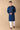 Blue Embellished Kurta With Pajama Set for Men Vesham Retails