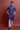 Blue Mens Printed Kurta Pajama For Men Vesham Retails