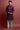 Burgundy Solid Kurta With Pajama Set For Men Vesham Retails