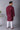 Burgundy Embroidered Kurta With Pajama Set For Men Vesham Retails