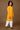 Cotton Blend Yellow Kurta With Dhoti Set Vesham Retails