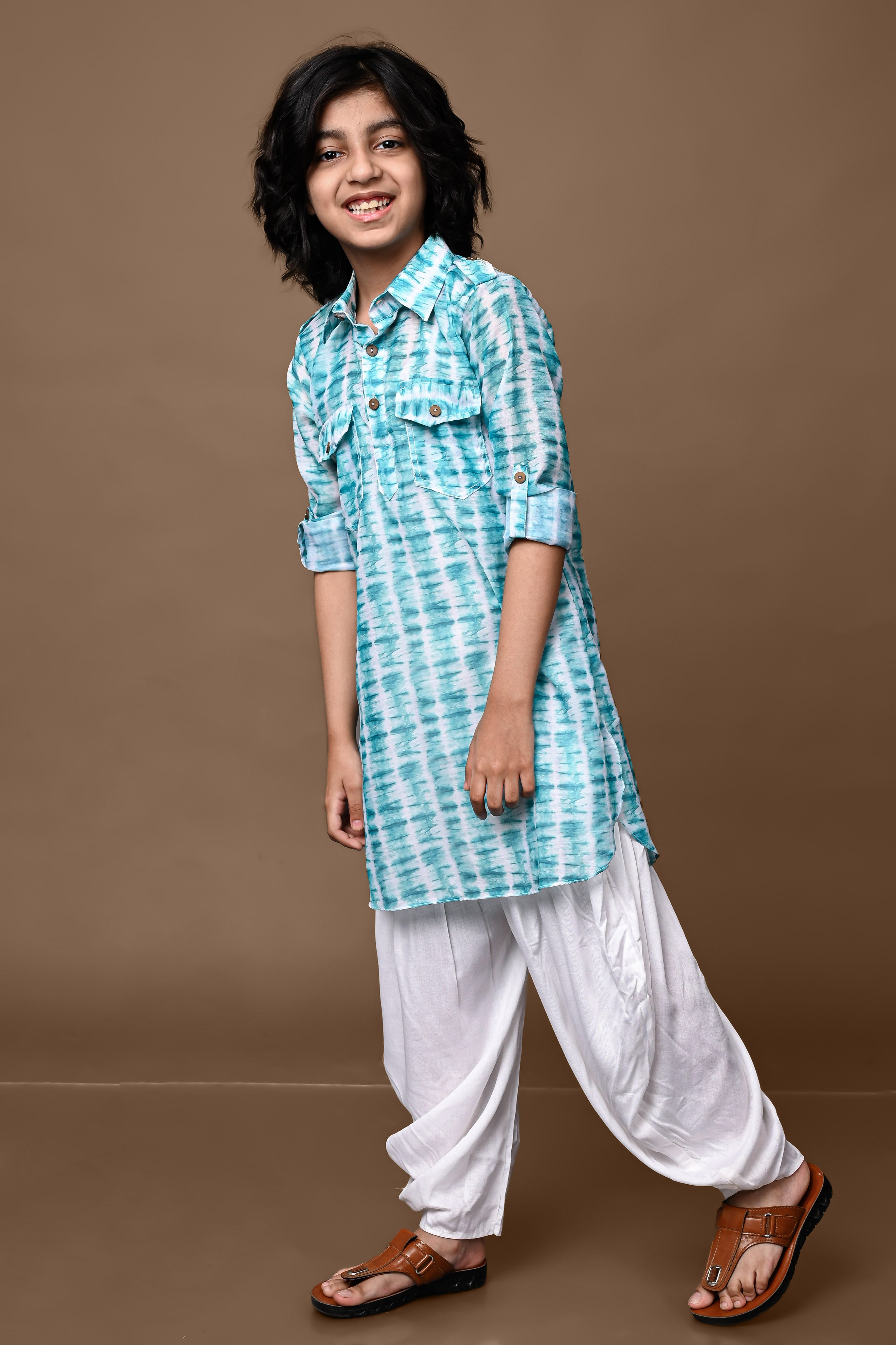 Green Pathani Patiyala Set Vesham Retails