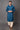 Mens Cotton Blend Teal Blue Pathani Patiyala Set Vesham Retails